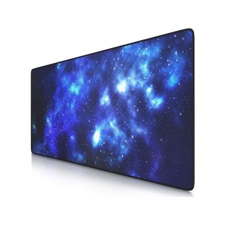 CSL Titanwolf Blue Stars XXL Tapis de souris, noir