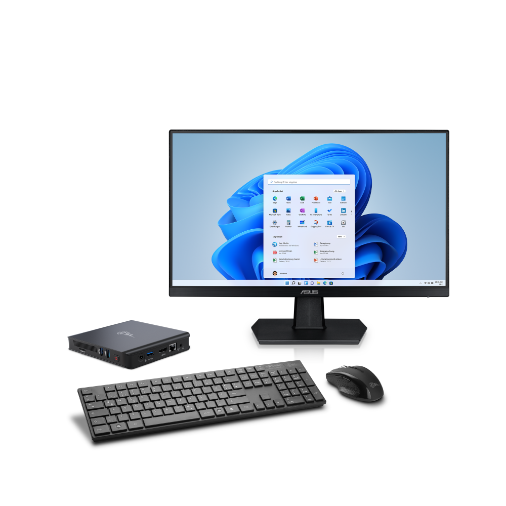 CSL Computer  Systèmes PC Intel à bas prix avec écran, clavier et souris  chez CSL