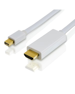 3 Meter langes MiniDisplayPort auf DVI Kabel zum niedrigen Preis im CSL-Computer-Shop. Hier finden Sie eine große Auswahl an HDMI, DVI und DisplayPort Kabeln sowie weiteres Monitorzubehör.