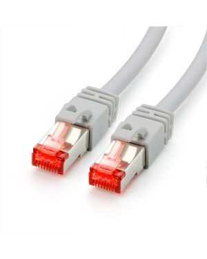 Dieses Cat.7 Netzwerkkabel eignet sich hervorragend für die Verwendung in kabelgebundenen Netzwerken. Der Cat.7 Standard bietet Ihnen hohe Übertragungsgeschwindigkeiten von bis zu 10 Gbit/s mit Betriebsfrequenzen bis zu 500 MHz.