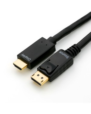3 Meter langes DisplayPort auf HDMI Kabel zum niedrigen Preis im CSL-Computer-Shop. Hier finden Sie eine große Auswahl an HDMI, DVI und DisplayPort Kabeln sowie weiteres Monitorzubehör.