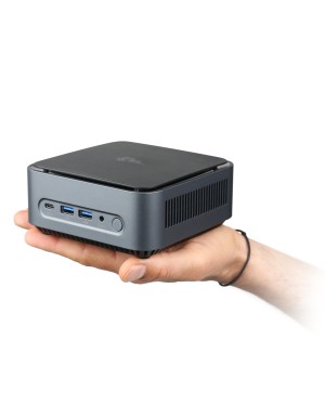 Découvrez le puissant mini-PC Narrow Box Premium pour le bureau à domicile et le divertissement 4K avec processeur Intel® Pentium®.