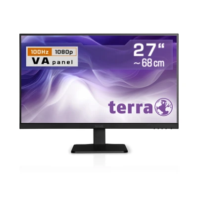 68 cm (27") Terra LED 2727W V2, 1920x1080 (Full HD), HDMI, DisplayPort, USB-C