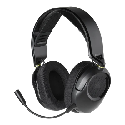 Le casque sans fil Corsair HS35 v3 offre un confort exceptionnel et vous permet de passer facilement de votre PC de jeu &agrave; vos sources audio mobiles d'une simple pression sur un bouton.