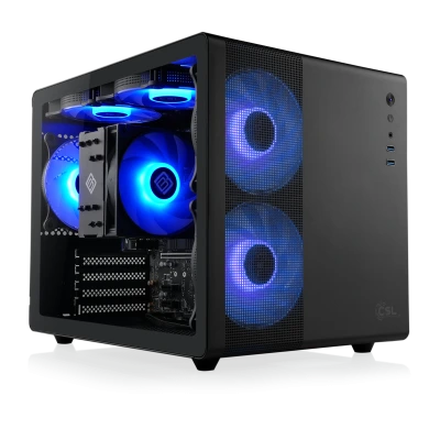 PC de mise &agrave; niveau Intel Core Ultra 7 avec 16 Go de RAM pour la composition individuelle d'un PC multim&eacute;dia et polyvalent performant.