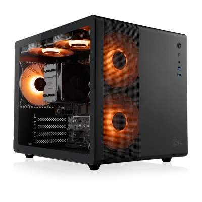 Ce PC de mise &agrave; niveau offre la puissante technologie de processeur AMD Ryzen&trade; 7 8000 G Series - extensible et pr&ecirc;t pour les t&acirc;ches les plus exigeantes.