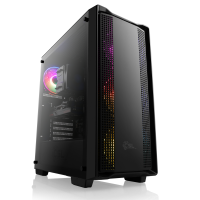 Faites l'expérience d'un jeu impressionnant dans des résolutions élevées jusqu'à UHD 4K - avec un processeur Ryzen™ 7, 32 Go de RAM et des graphismes Radeon™ RX 7800XT !