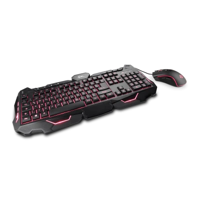 TitanWolf Imperial Tastatur mit Outemu Blue Tastenschalter - vollmechanisch, RGB, Anti Ghosting/Full-Key-Rollover, Media-Hotkeys
