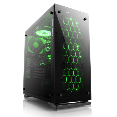 Un gamer WQHD très abordable avec processeur Intel® Core™ i7, 32 Go de mémoire vive rapide et carte graphique GeForce RTX 4060 Ti.