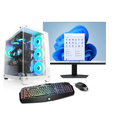 Un système complet AMD Ryzen 9 doté d'un équipement de première classe pour le jeu immersif WQHD et la production de contenus professionnels.