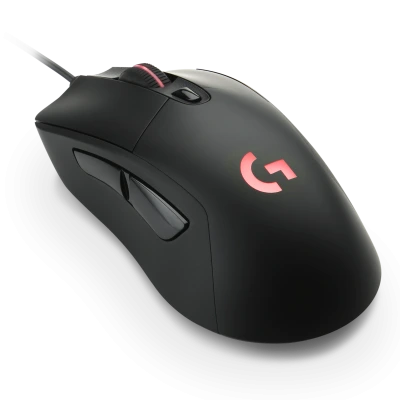 La souris Logitech G403 Hero offre une pr&eacute;cision maximale et un acc&egrave;s total gr&acirc;ce &agrave; six boutons programmables. R&eacute;glages ppp de 100 &agrave; 25 600 ppp