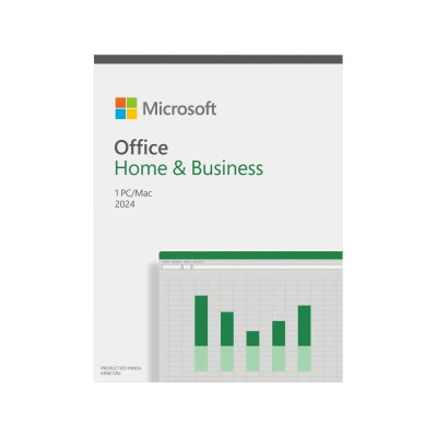 Microsoft Office Home &amp; Business 2024 Medialess dans notre grande boutique informatique en ligne. Le pack Office performant avec les dernières versions de Word, Excel, PowerPoint, OneNote et Outlook à un prix avantageux.