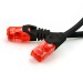 Câble patch Cat6 de 0,25m, noir