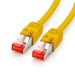Câble patch Cat7 de 0,25m, jaune