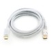 Câble DisplayPort vers HDMI, 4K@30Hz, 5 m, blanc
