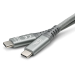 Câble USB 3.2 type-C, 2m, gris