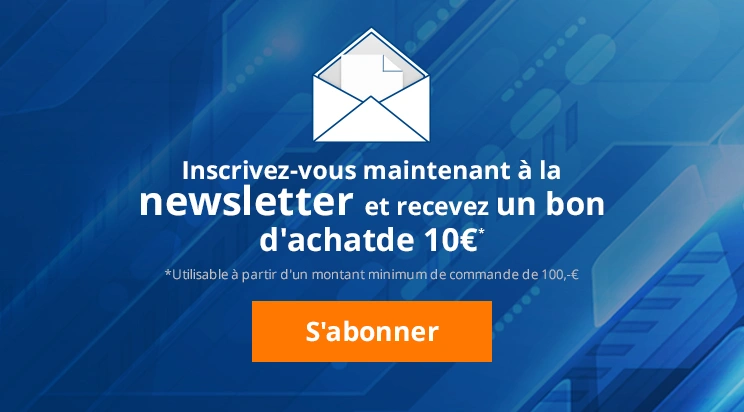 Inscription à la newsletter CSL : obtenez un bon de 10 euros pour votre inscription
