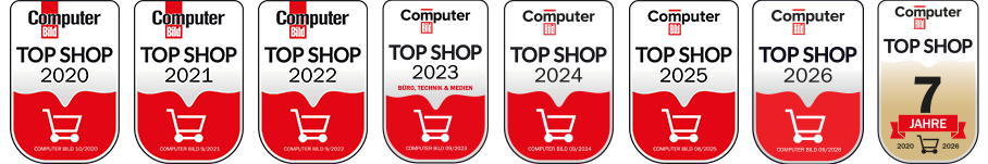 Distinction COMPUTER BILD Top Shop 2026