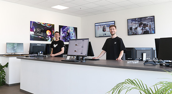 Zone de vente et de collecte