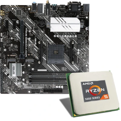 Una moderna piattaforma di sistema con processore AMD Ryzen&trade; 5 di quinta generazione, adatta per l'ufficio e l'uso multimediale.