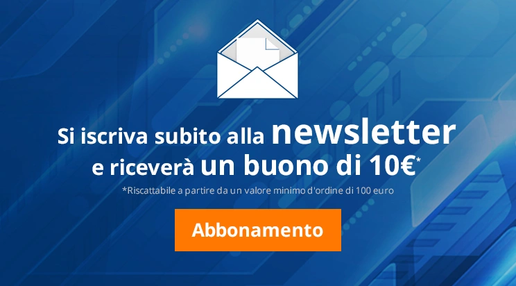 Iscrizione alla newsletter CSL: ottieni un buono da 10 euro per la registrazione