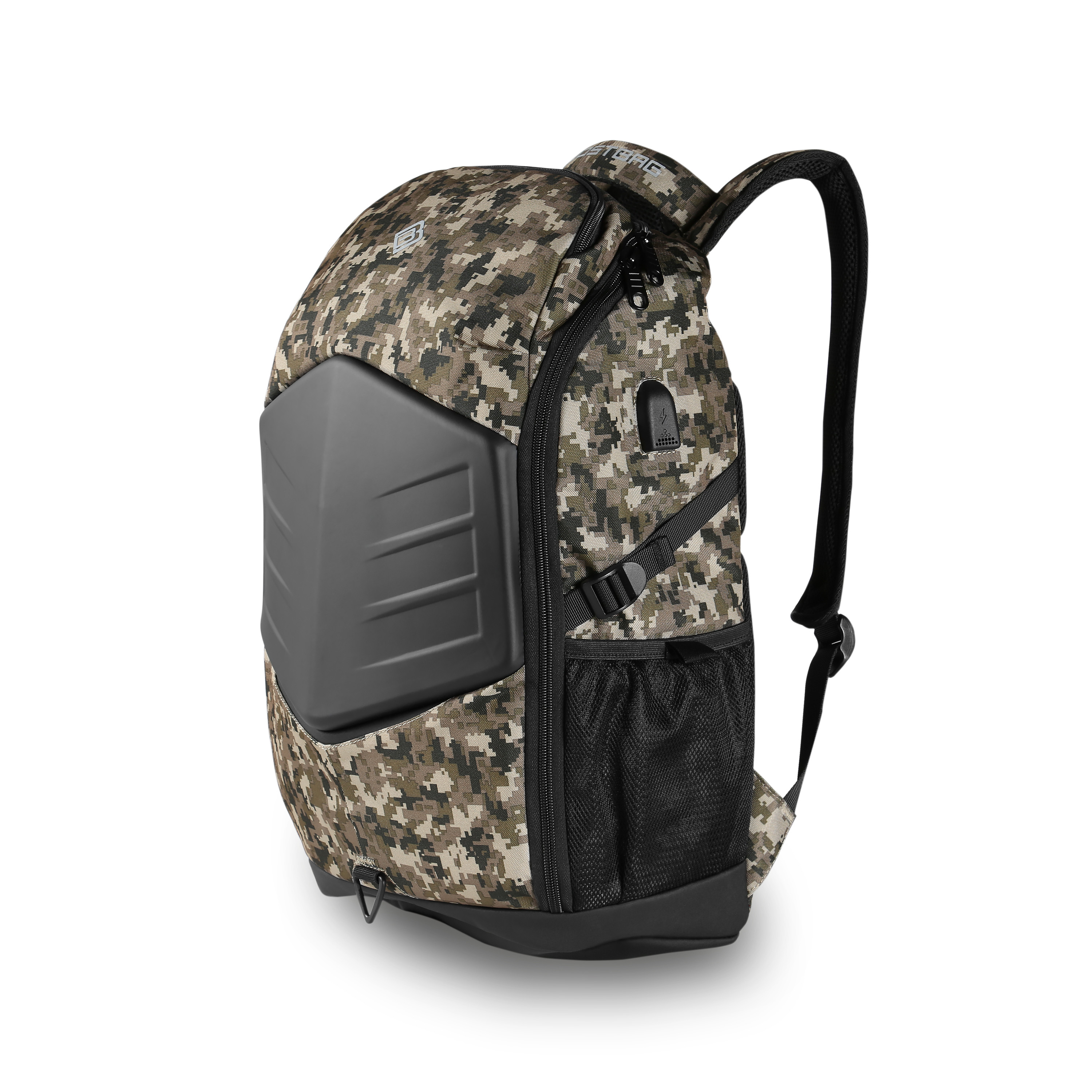 CSL Computer | BoostBoxx BoostBag Camouflage - Notebook-Rucksack bis 17,3