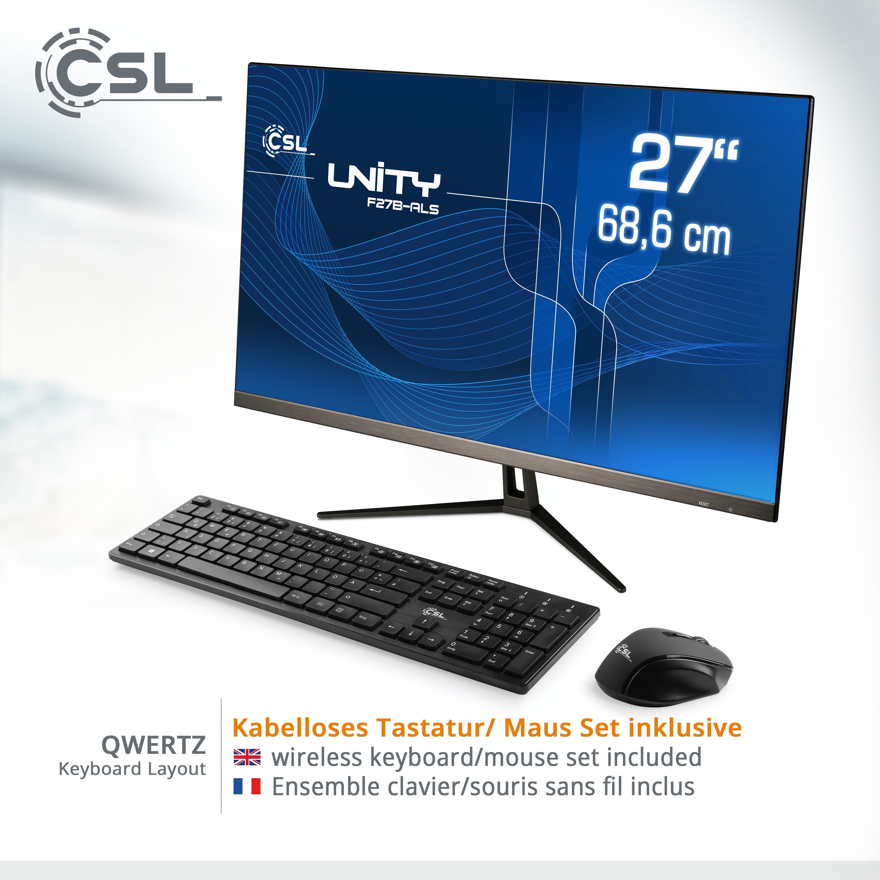 CSL Computer All in One PC CSL Unity F27B ALS Windows 11 Pro