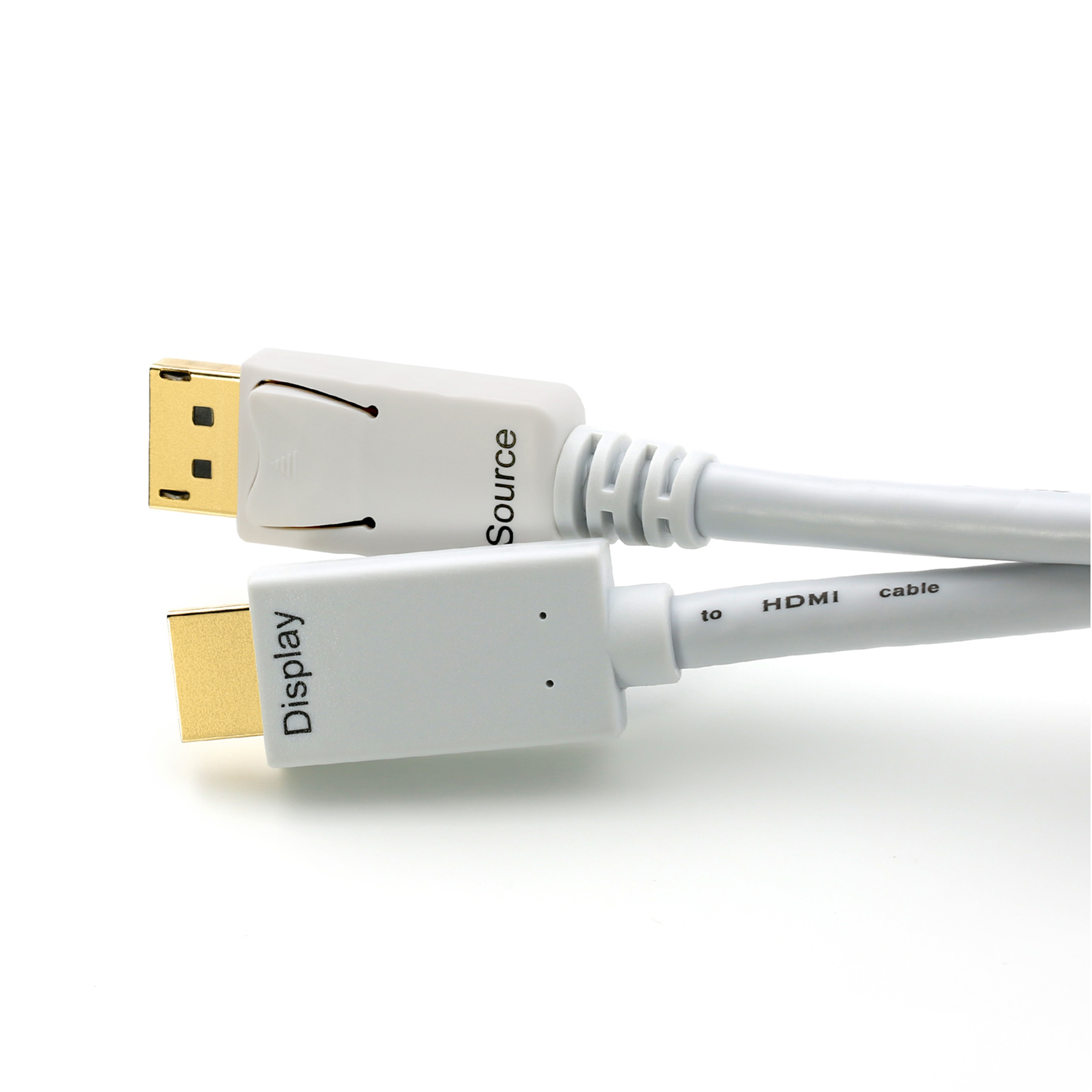 Displayport Kabel DeleyCON 1m DisplayPort Zu HDMI Kabel - High Speed 4k UHD FullHD Hdmi 2.1 Kabel