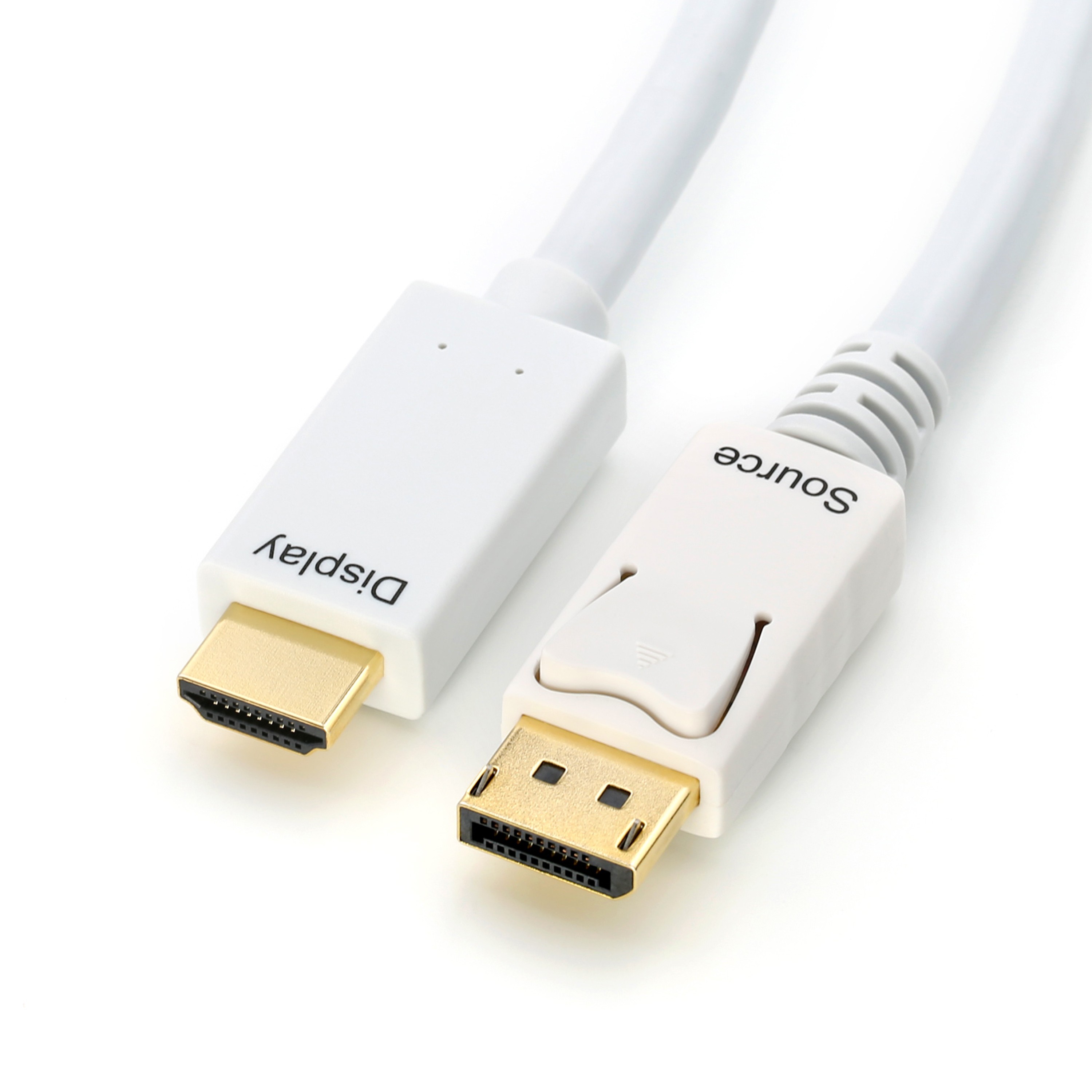 Adaptateur DisplayPort Vers HDMI 4K 60Hz – Convertisseur DP Mâle Vers HDMI Femelle, Ultra HD, Pour PC, TV