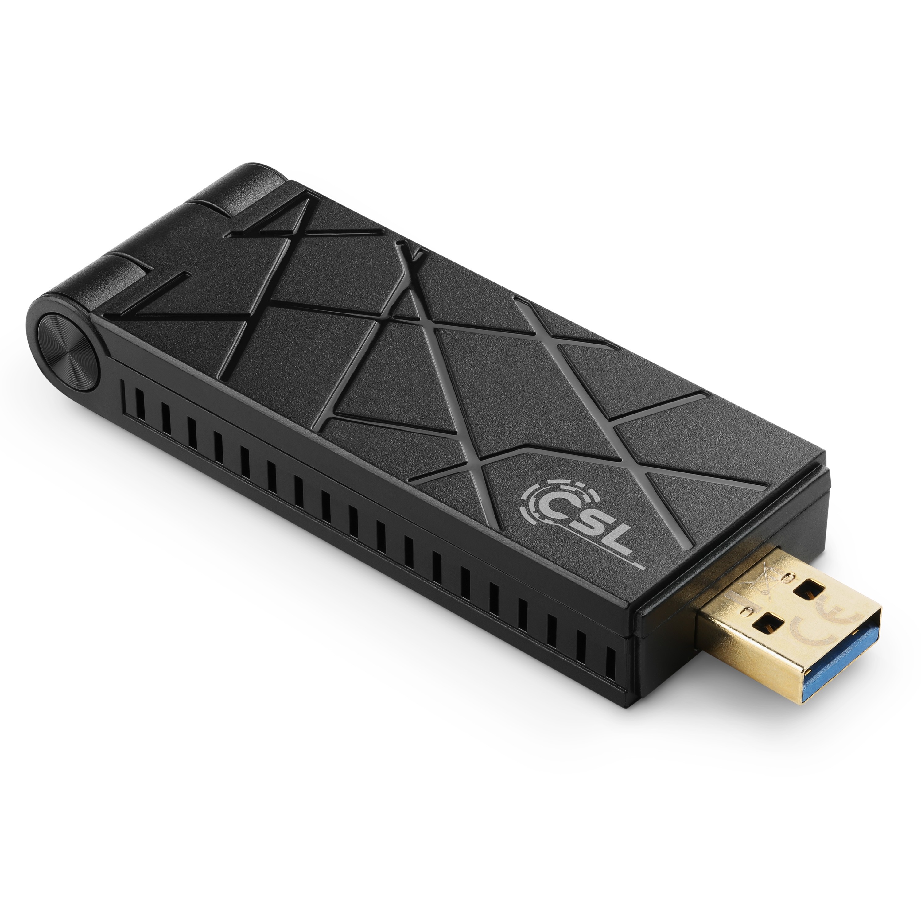 WLAN USB-Stick 1200 MBit/s (600 MBit/s @ 2,4 GHz) - CSL AX1800 + USB ...