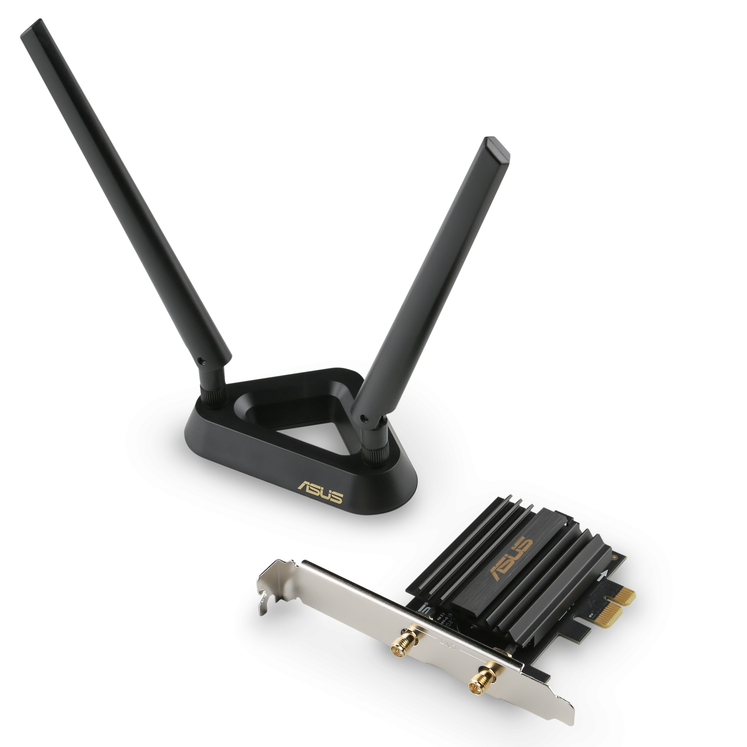 Csl Computer Wlan Pcie Karte 2402 Mbit S 600 Mbit S 2 4 Ghz Asus Pce Ax58bt