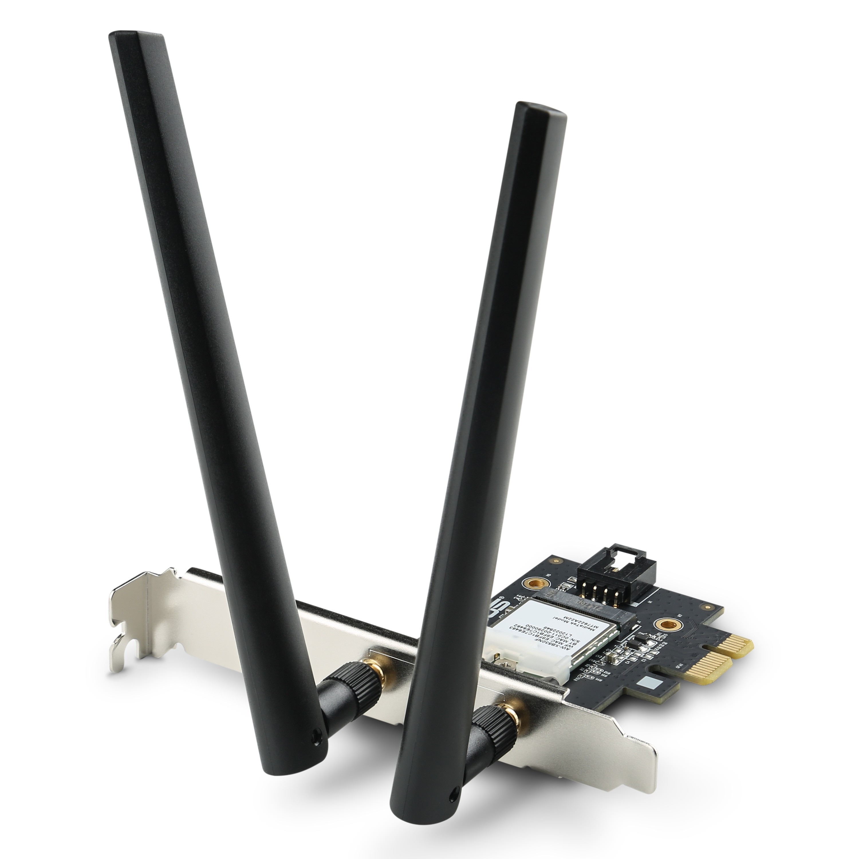 WLAN PCIe Karte 2400 MBit/s (574 MBit/s 2,4 GHz), Bluetooth 5.2 Asus PCEAXE5400 CSL Computer