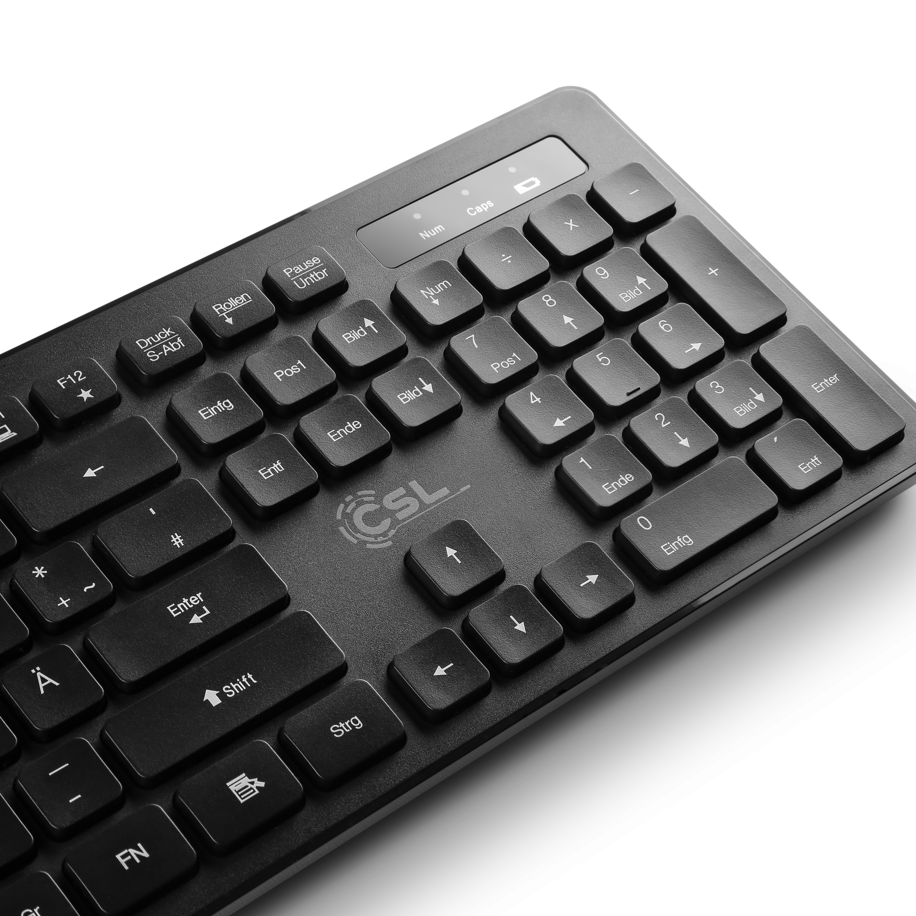 CSL Computer | CSL schwarz wireless v2 und ADVANCED Tastatur Maus