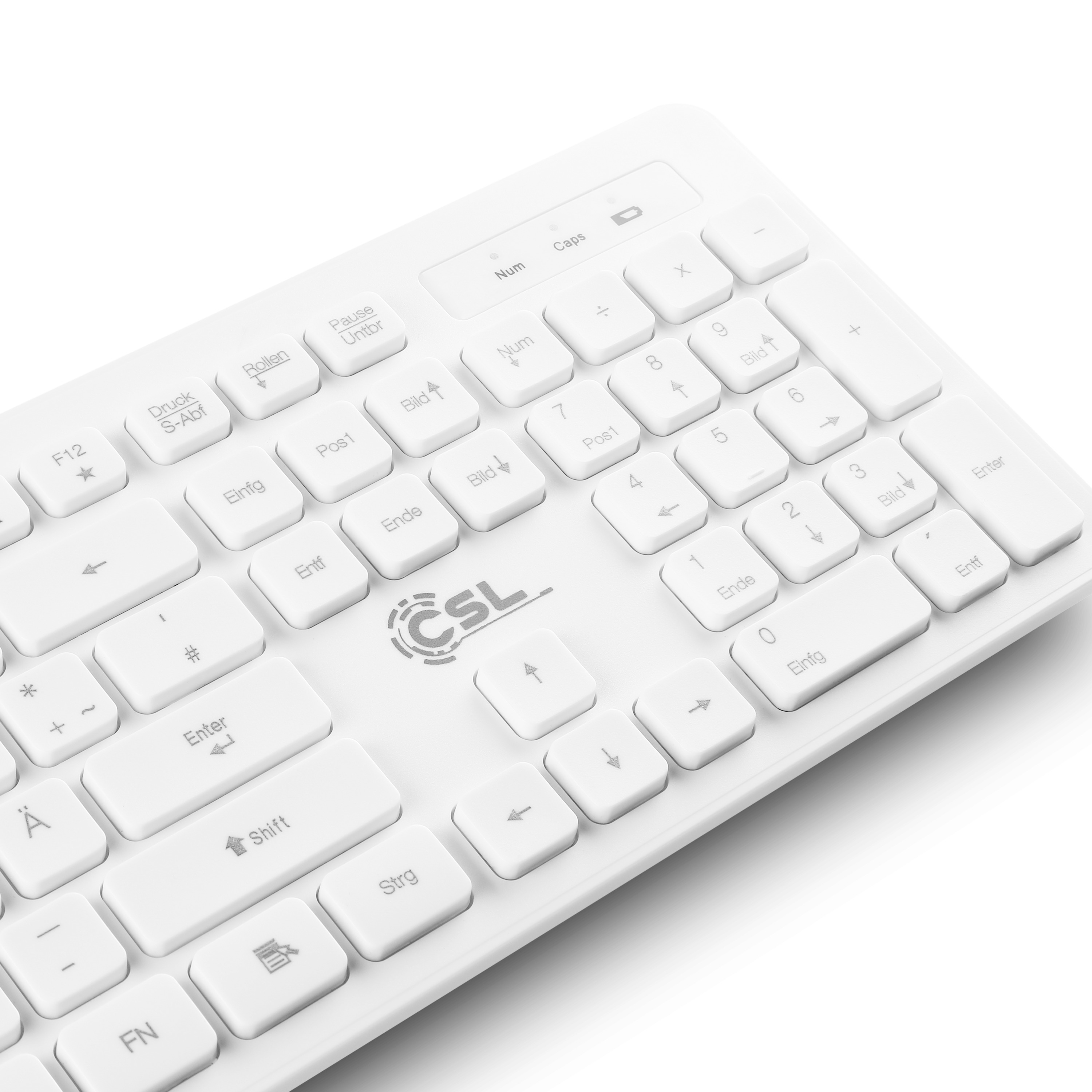 Csl Computer Csl Advanced V2 Wireless Tastatur Und Maus Mit Zahlreichen Einstellmoglichkeiten