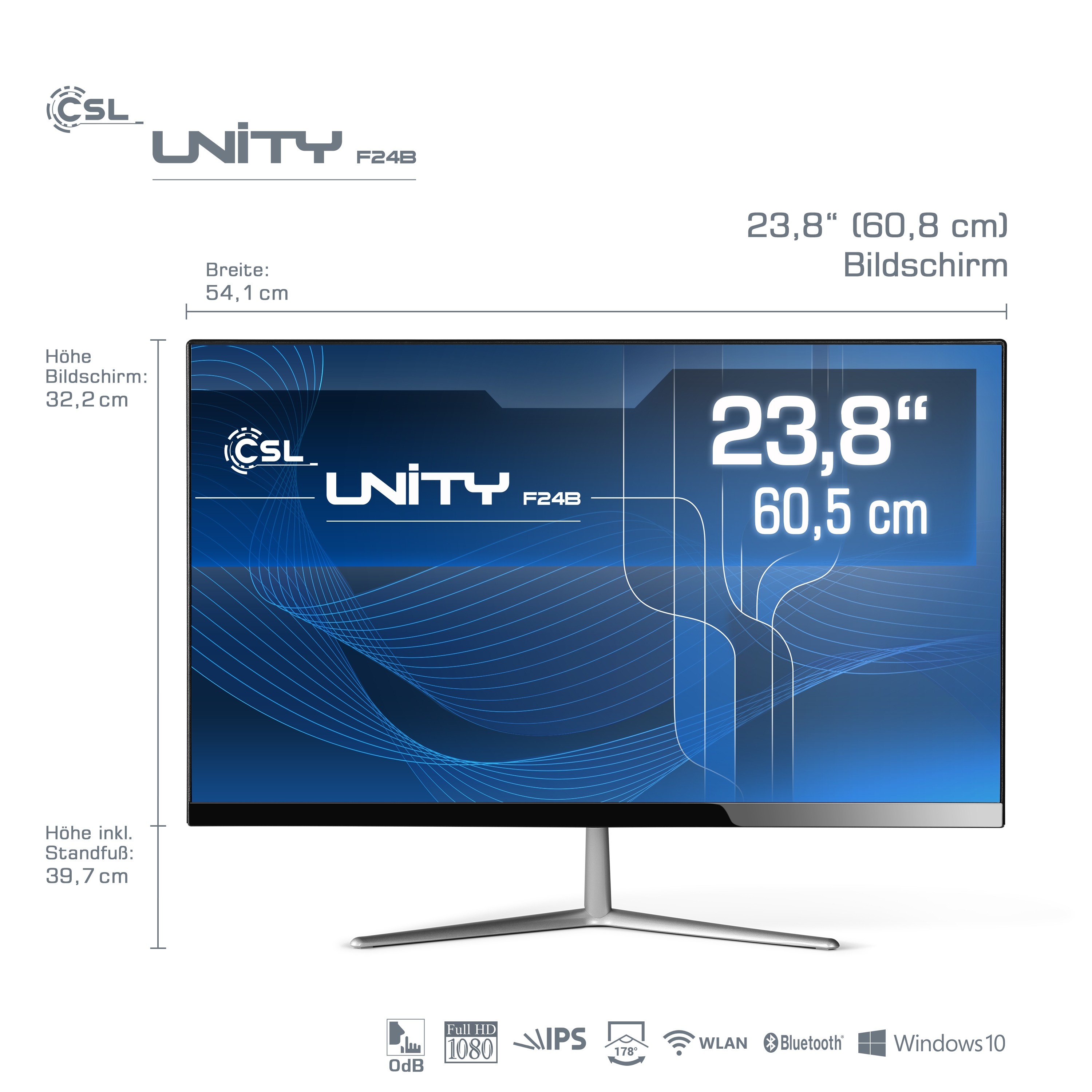 CSL Computer | B-Ware - All-in-One-PC CSL Unity F24B-GL 23.8\