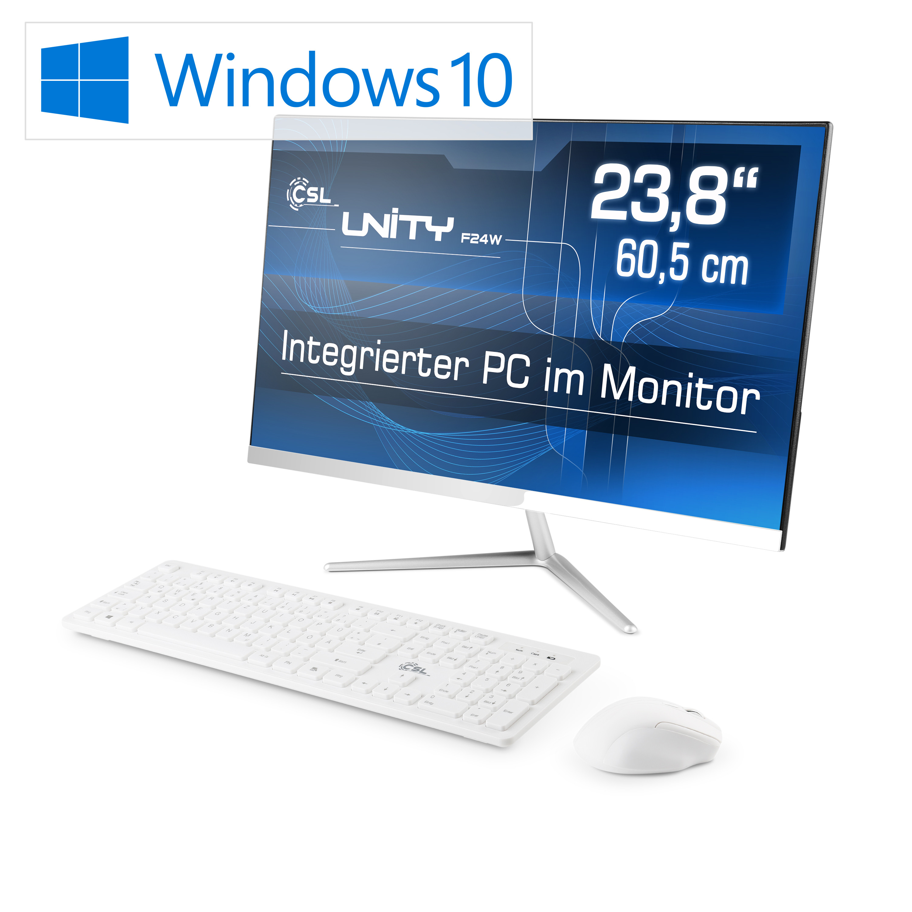 Csl Computer Leistungsstarker All In One Pc Csl Unity F24w Gl Win 10 Home Csl Computer Shop