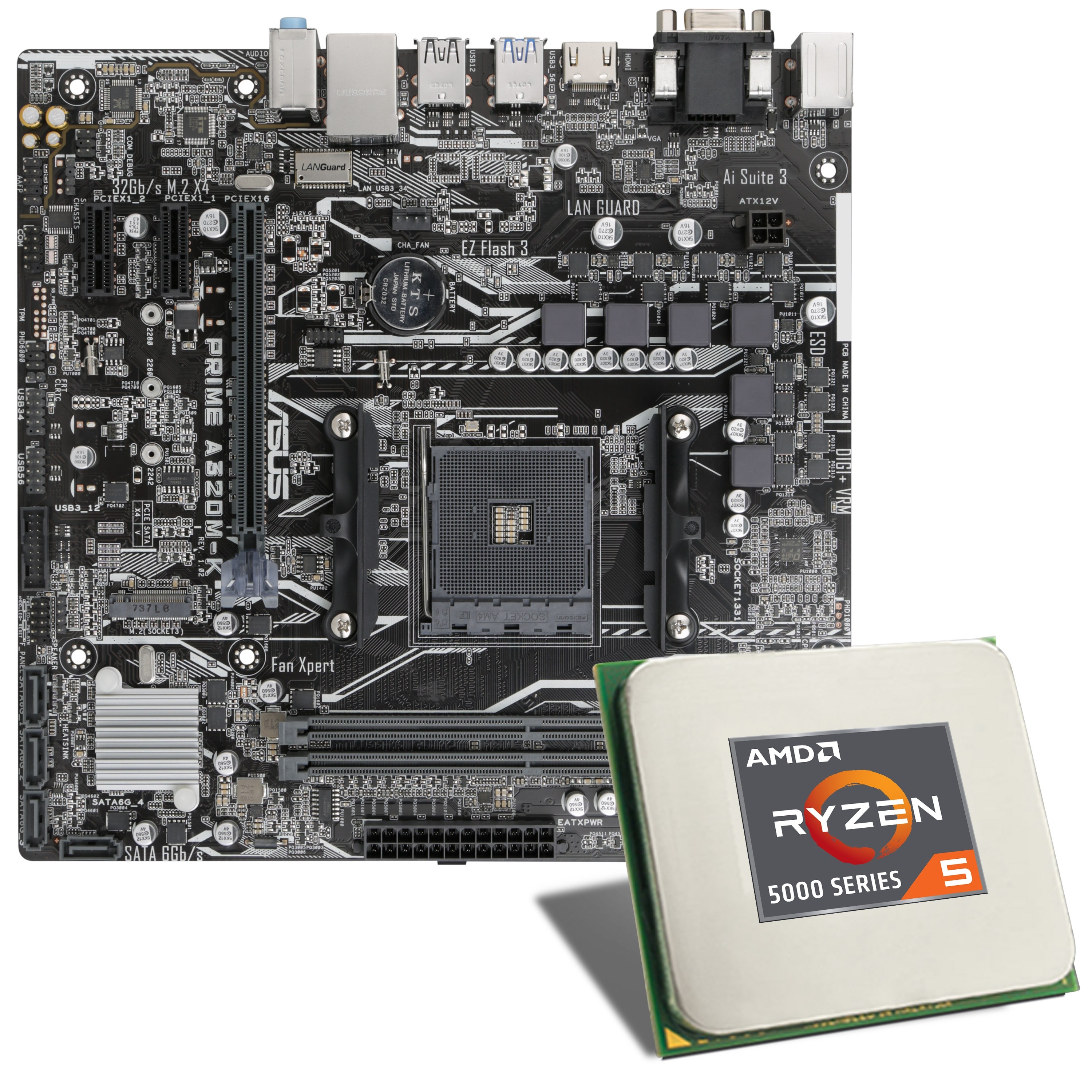 Procesador Ryzen 5600 AMD Ryzen 5600 TRAY Desktop Processor