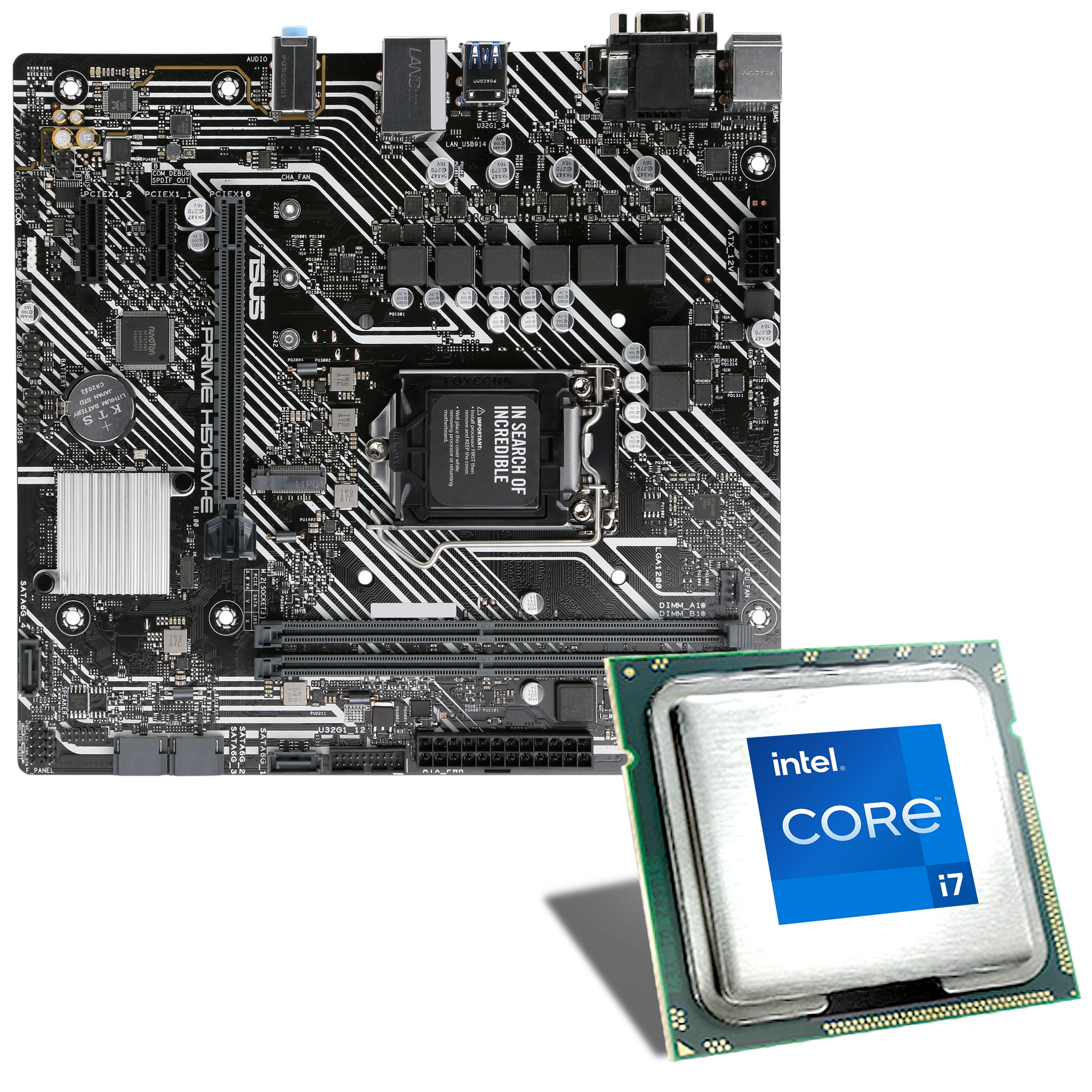 CSL-Computer | Intel Core i7-11700 / ASUS PRIME H510M-E Mainboard Bundle