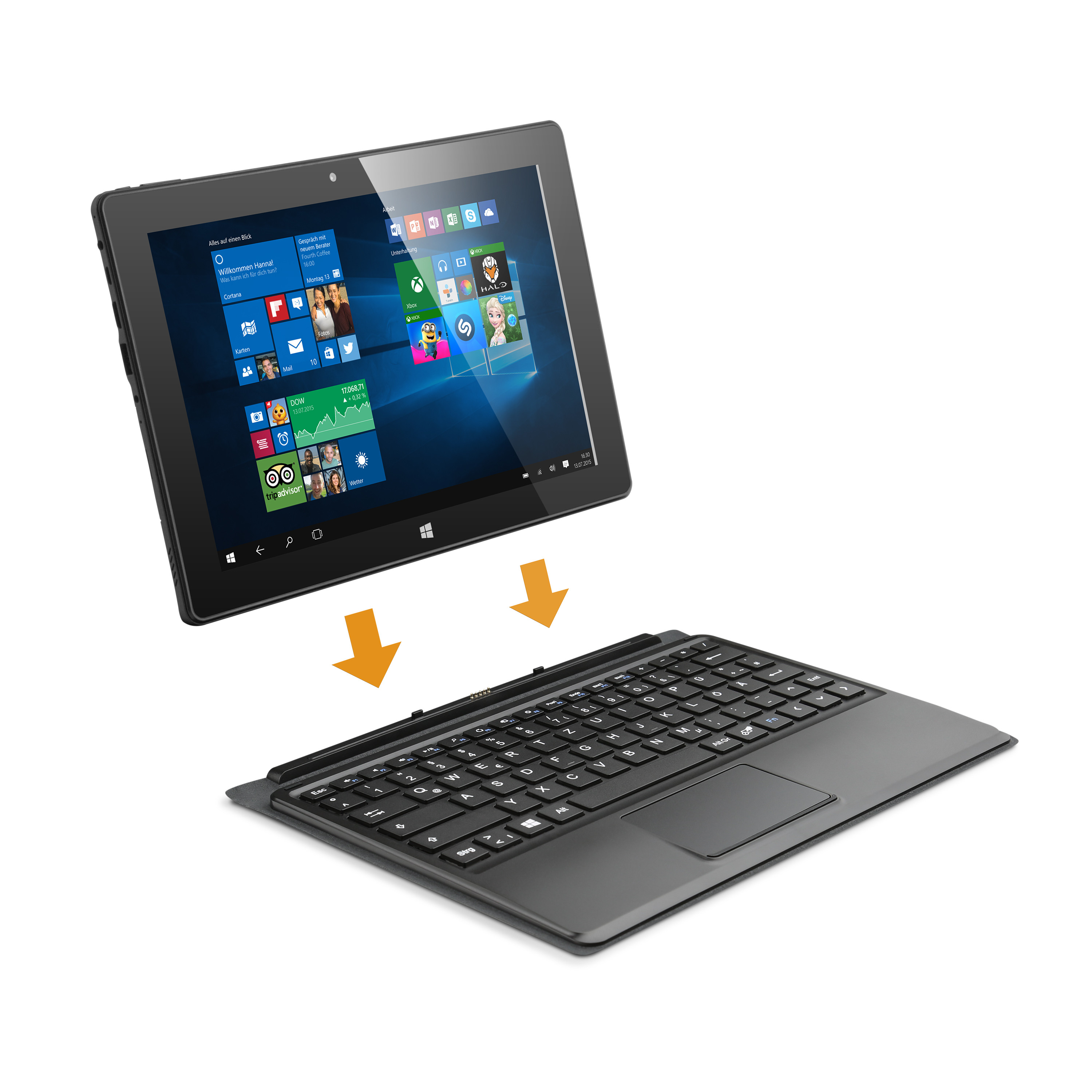 Csl Computer Csl 10 Tablet Dock Tastatur
