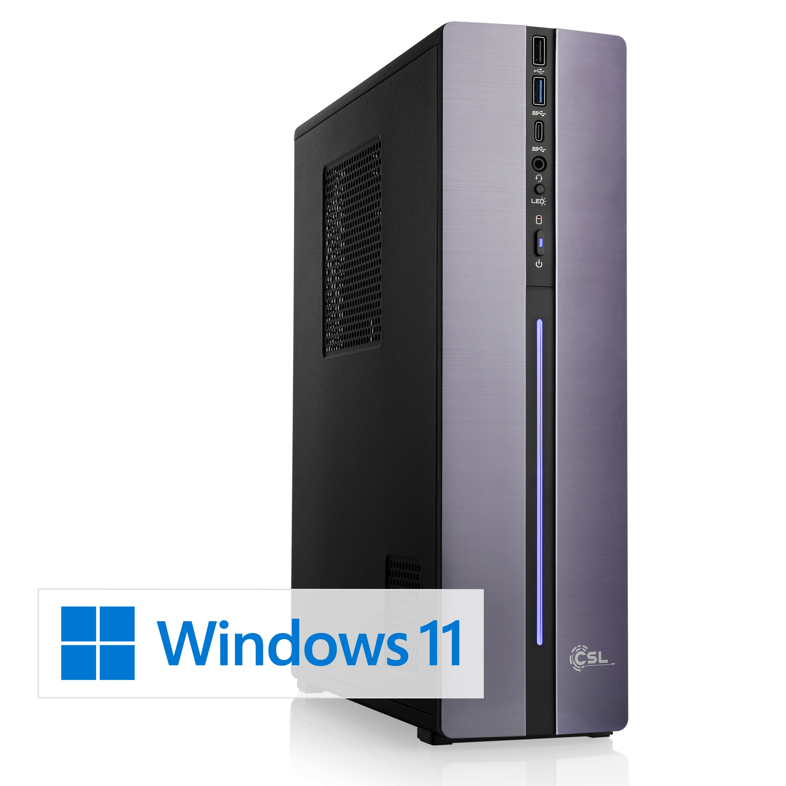 Mini PC - CSL Mini-ITX Ryzen 7 5700G / Windows 11 Home | CSL