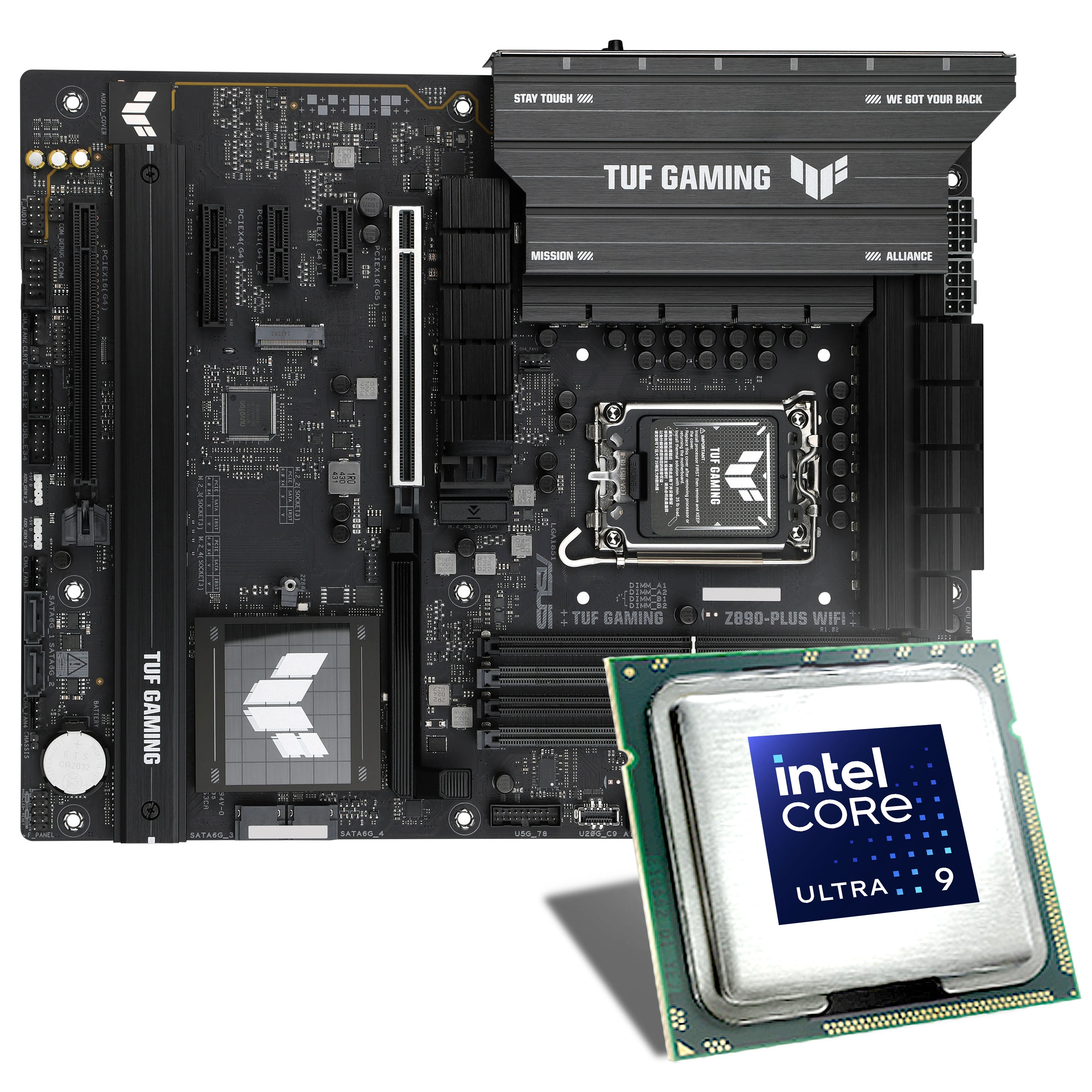 Intel Core Ultra 9 285K / ASUS TUF GAMING Z890-PLUS WiFi Mainboard