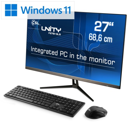 All-in-One-PC CSL Unity F27B-GLS / Windows 11 Home / 512GB+16GB