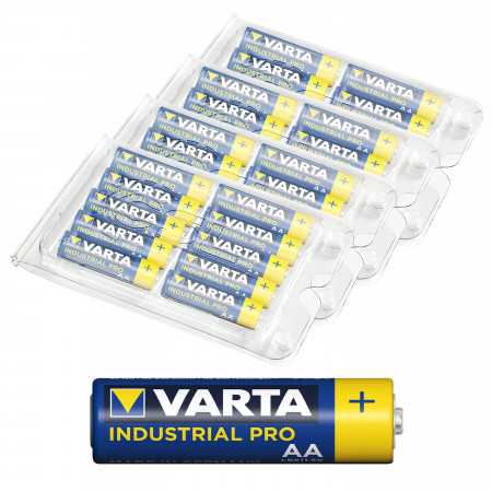 40 VARTA INDUSTRIAL AA R6 BATTERIEN ALKALINE 1.5V MN1500 AM3 E91 NEU