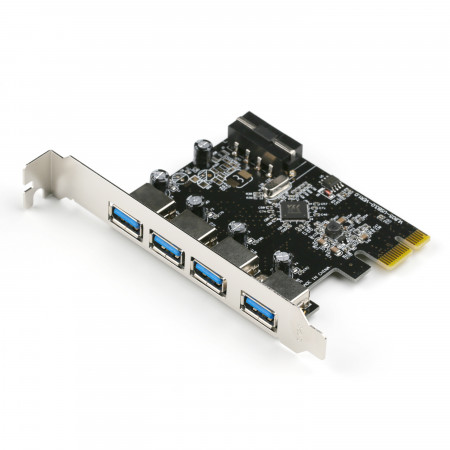 USB 3.1 PCIe-Karte, 4 Ports