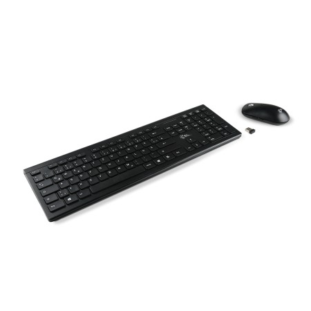 CSL ADVANCED v4 wireless Tastatur und Maus, schwarz