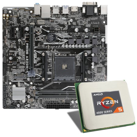 AMD Ryzen 5 4500 / ASUS PRIME A320M-K Mainboard Bundle