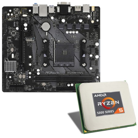 AMD Ryzen 5 5500 / ASRock A520M-HVS Mainboard Bundle
