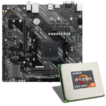 CSL Computer | AMD Ryzen 5 5600G / ASUS PRIME A520M-K Mainboard Bundle