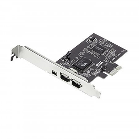 FireWire (IEEE1394) PCIe-Karte, 3 Ports