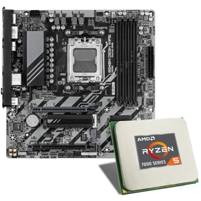 Eine hochklassige AMD Ryzen&trade; 5 Systembasis zum Aufr&uuml;sten oder Eigenbau einer individuellen PC-Konfiguration.
